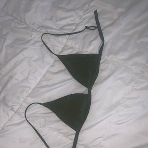 Olive Bikini Top